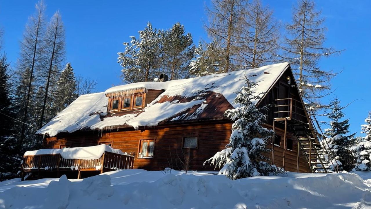Chata Veverička Oravská Lesná Exterior foto